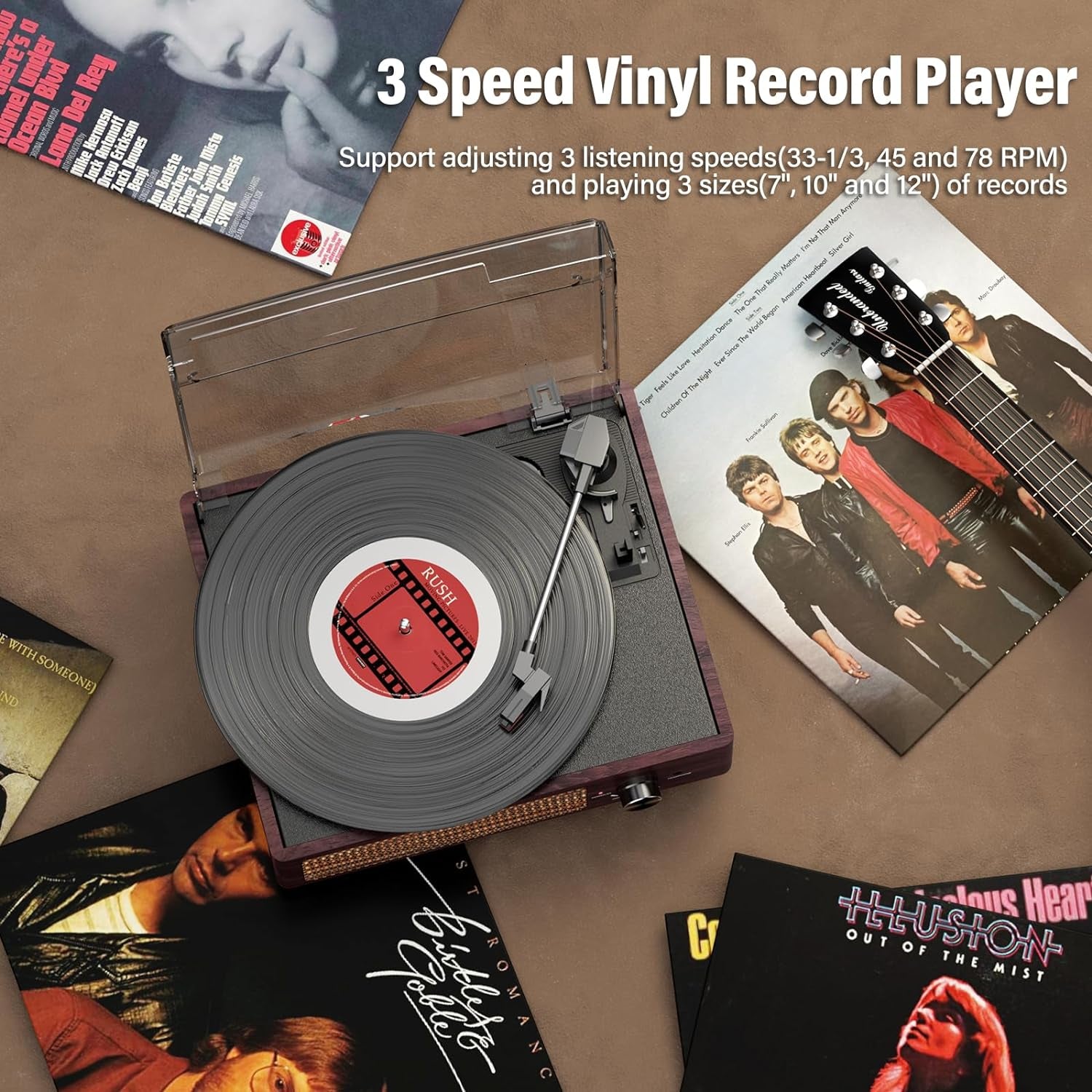 Vinyl Record Player Turntable
